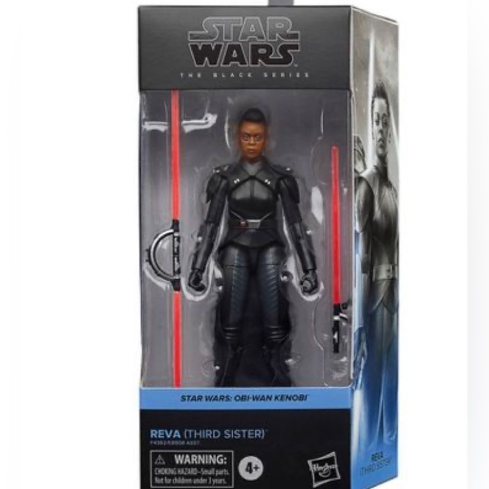 Star Wars Black Series Reva third sister action figure.  NWT